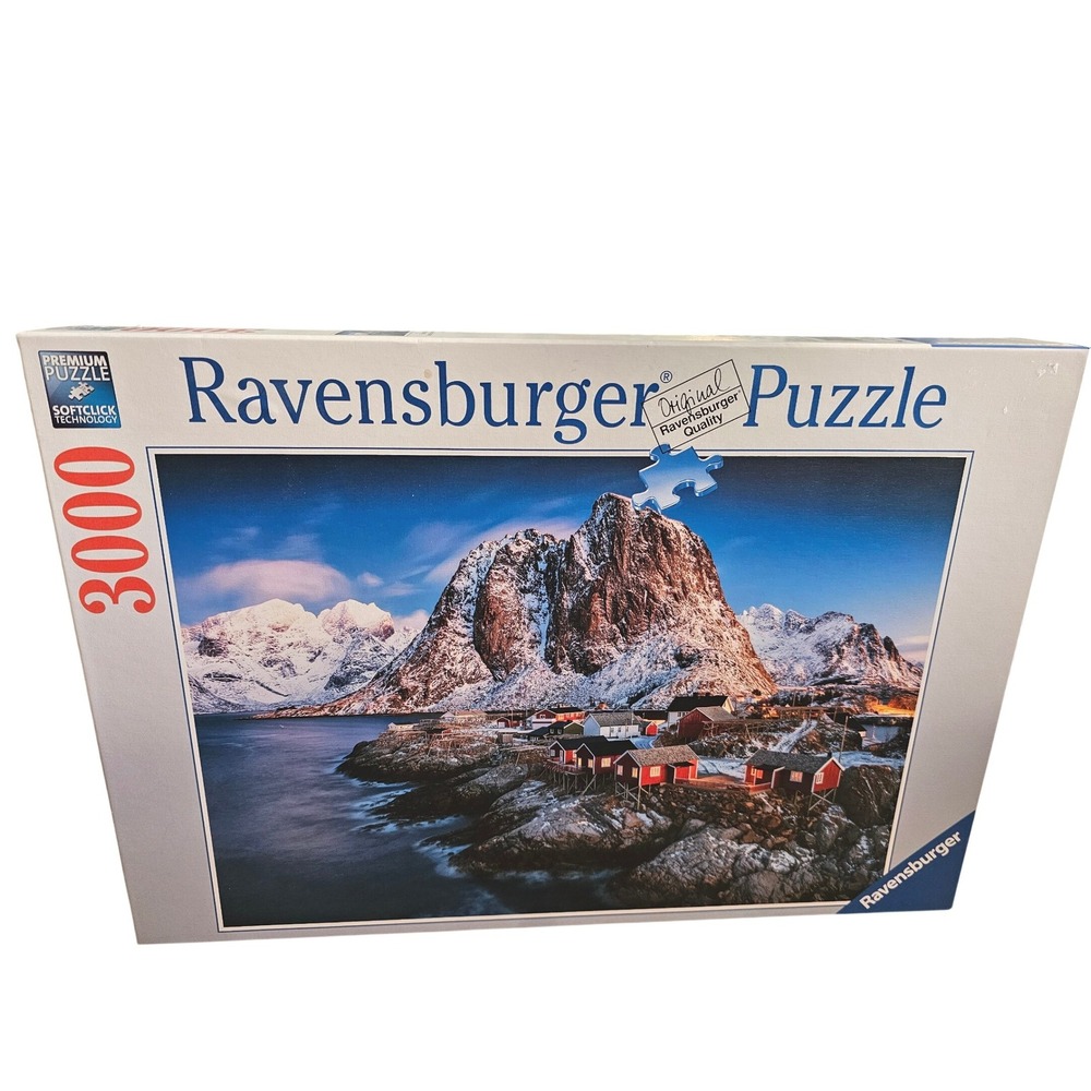 Ravensburger 3000 Piece Jigsaw Puzzle Hamnoy Lofoten Norway Landscape 170814